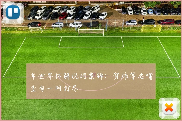 年世界杯解说词集锦：贺炜等名嘴金句一网打尽